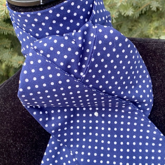 Equestrian Stock Tie Foxhunting Dressage Show Ring - Picture 3 of 4